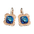 Earrings "Nostalgia (Bermuda Blue)" with Swarovski™ crystals